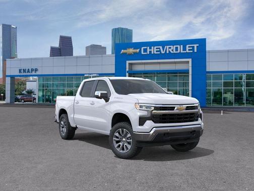 Summit White 2026 Chevrolet Silverado 1500 LT