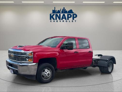 Red 2017 Chevrolet Silverado 3500 WT