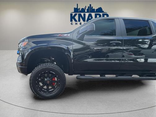 Black 2026 Chevrolet Silverado 1500 Custom Trail Boss