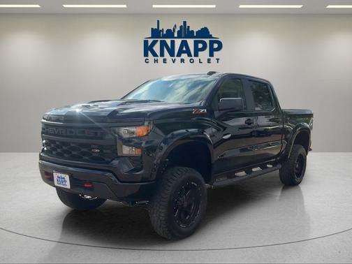 Black 2026 Chevrolet Silverado 1500 Custom Trail Boss