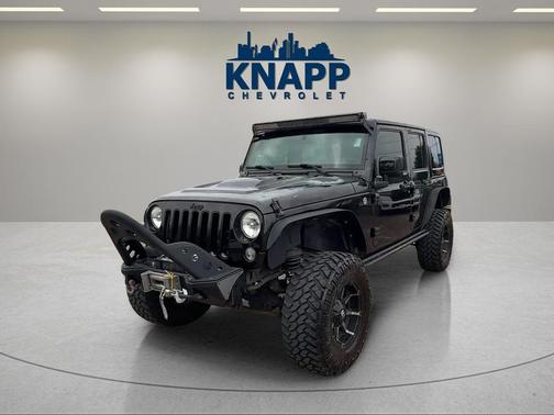Black Clearcoat 2015 Jeep Wrangler Unlimited Sahara