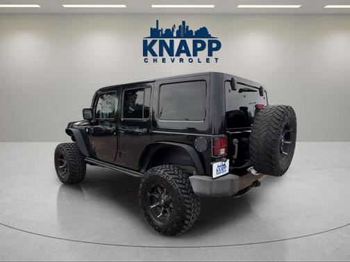 Black Clearcoat 2015 Jeep Wrangler Unlimited Sahara