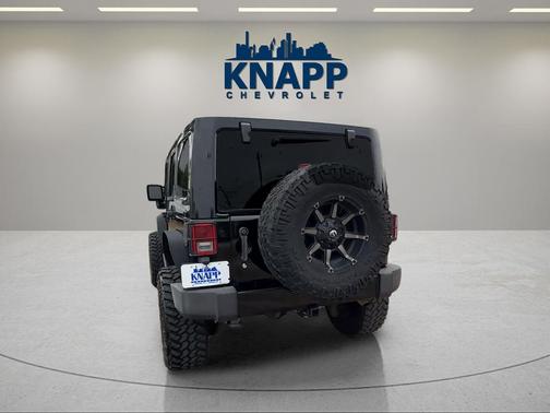 Black Clearcoat 2015 Jeep Wrangler Unlimited Sahara