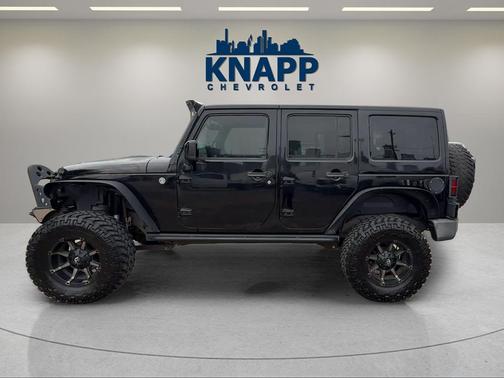 Black Clearcoat 2015 Jeep Wrangler Unlimited Sahara