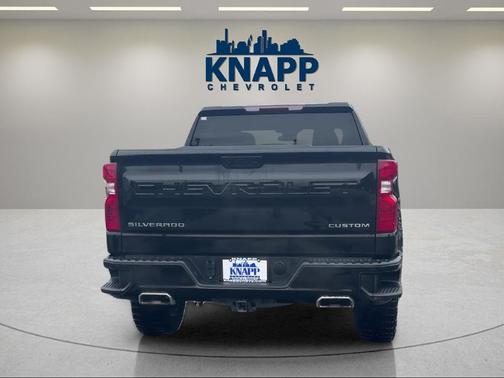 Black 2024 Chevrolet Silverado 1500 Custom Trail Boss