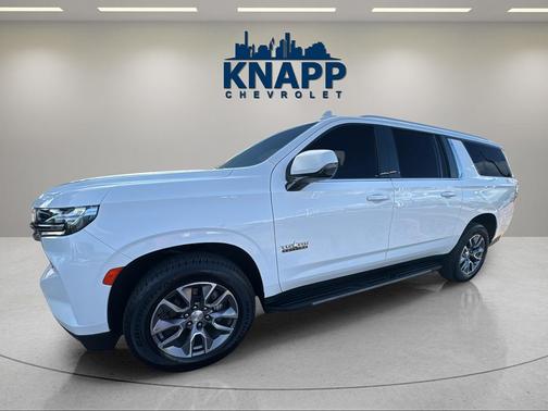 Summit White 2024 Chevrolet Suburban LT