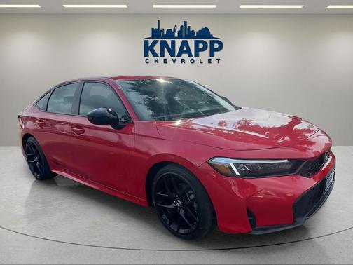 Red 2025 Honda Civic Sport