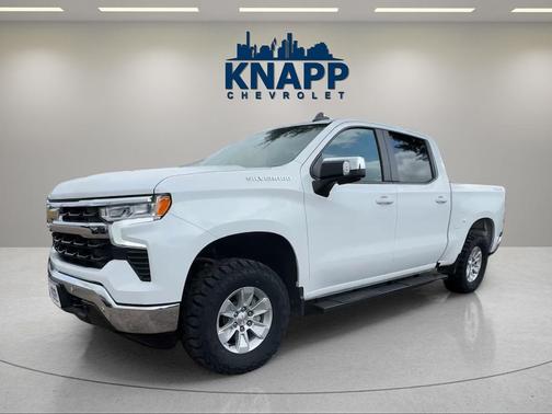 Summit White 2025 Chevrolet Silverado 1500 LT