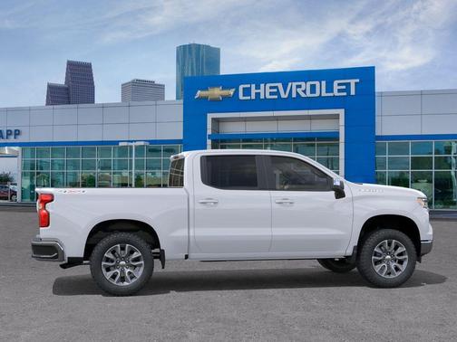Summit White 2026 Chevrolet Silverado 1500 LT