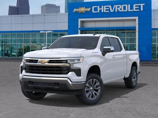 Summit White 2026 Chevrolet Silverado 1500 LT