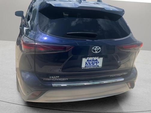 Blueprint 2025 Toyota Highlander Platinum