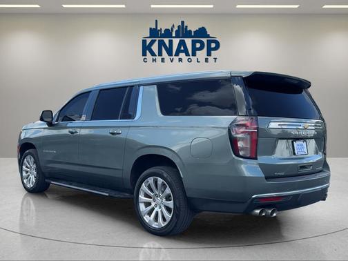Silver Sage Metallic 2023 Chevrolet Suburban Premier