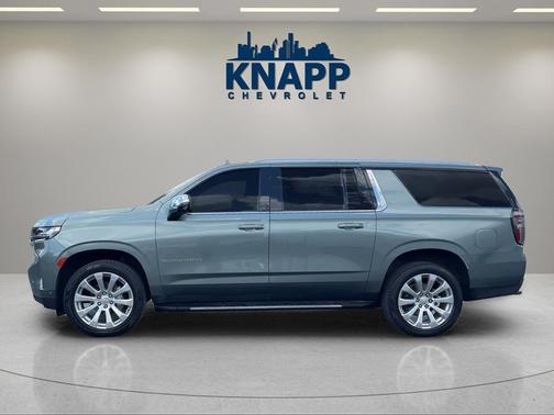 Silver Sage Metallic 2023 Chevrolet Suburban Premier