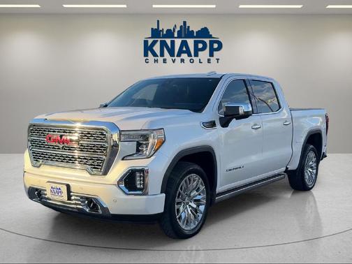 White Frost Tri-Coat 2019 GMC Sierra 1500 Denali
