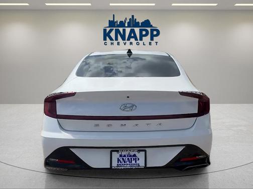 Quartz White 2021 Hyundai SONATA SEL