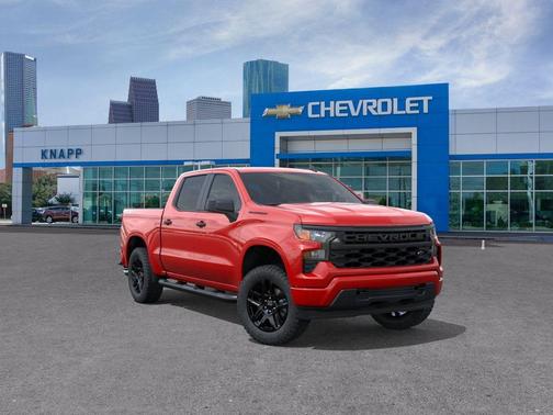 Red 2026 Chevrolet Silverado 1500 Custom