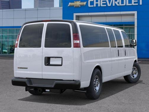 Summit White 2026 Chevrolet Express 3500 LS
