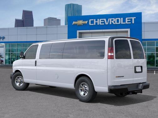 Summit White 2026 Chevrolet Express 3500 LS