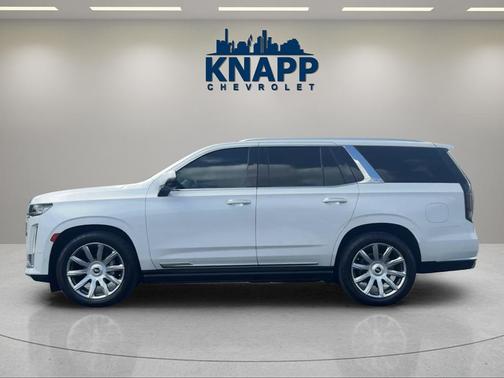 Crystal White Tri-Coat 2023 Cadillac Escalade Premium Luxury Platinum