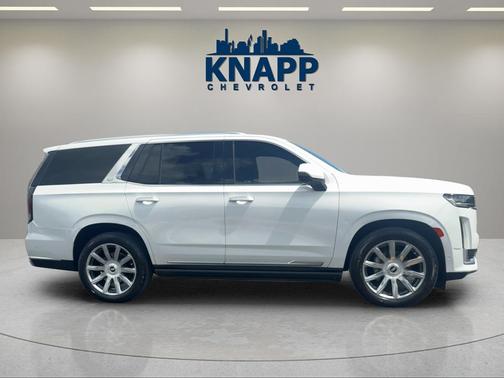 Crystal White Tri-Coat 2023 Cadillac Escalade Premium Luxury Platinum