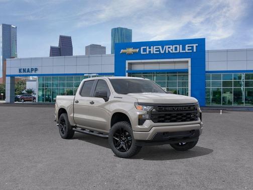 White Sand 2026 Chevrolet Silverado 1500 Custom