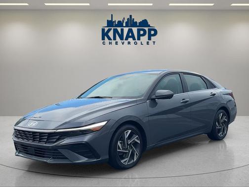 Gray 2024 Hyundai ELANTRA Limited