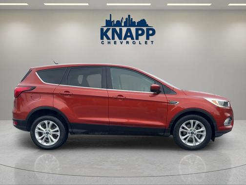 Orange Metallic 2019 Ford Escape SE