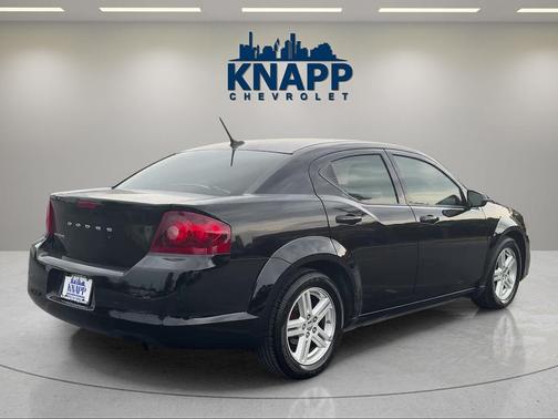 Black Clearcoat 2012 Dodge Avenger SXT