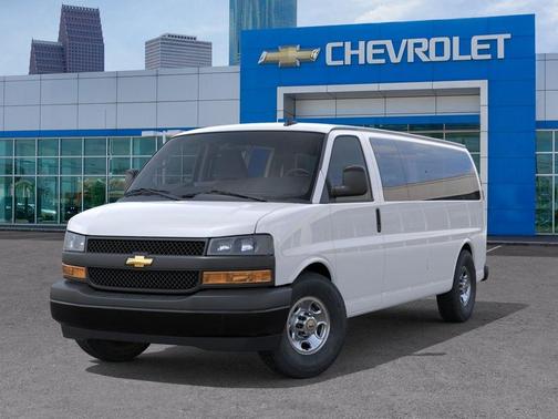 Summit White 2026 Chevrolet Express 3500 LS
