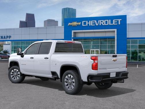 Summit White 2026 Chevrolet Silverado 2500 Custom