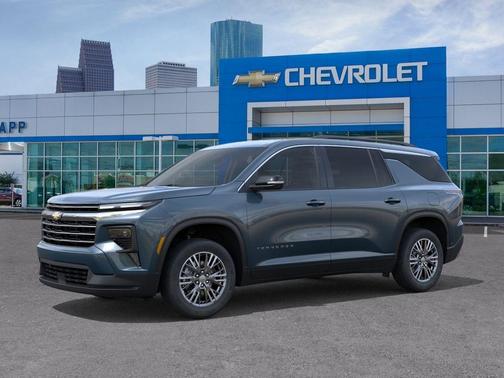 Lakeshore Blue Metallic 2026 Chevrolet Traverse LT