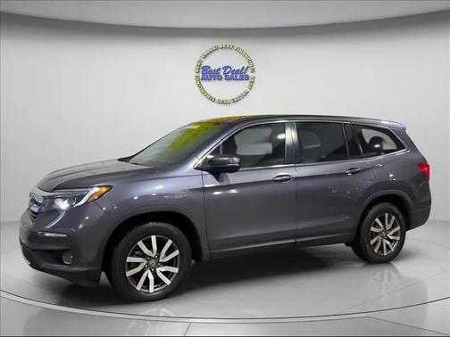 Gray 2021 Honda Pilot AWD EX-L