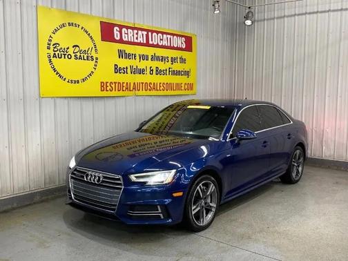 Moonlight Blue Metallic 2018 Audi A4 2.0T Premium Plus
