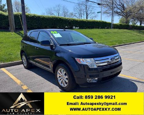 Black Clearcoat 2008 Ford Edge SEL