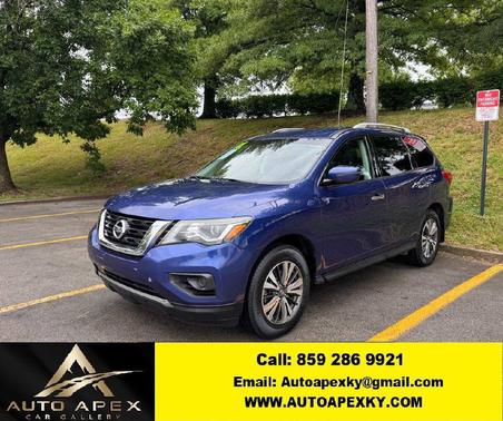 Caspian Blue 2017 Nissan Pathfinder S