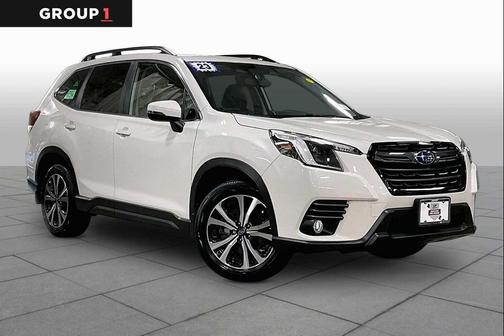 Crystal White Pearl 2023 Subaru Forester Limited