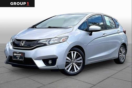 Alabaster Silver Metallic 2015 Honda Fit EX