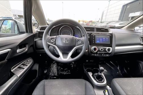 Alabaster Silver Metallic 2015 Honda Fit EX