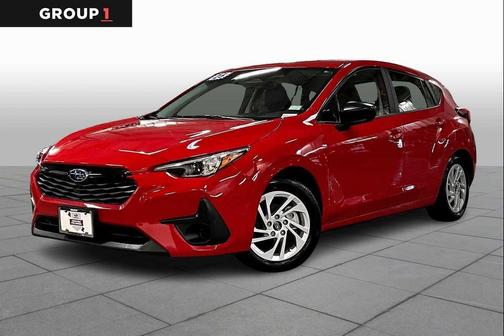 Pure Red 2025 Subaru Impreza Base