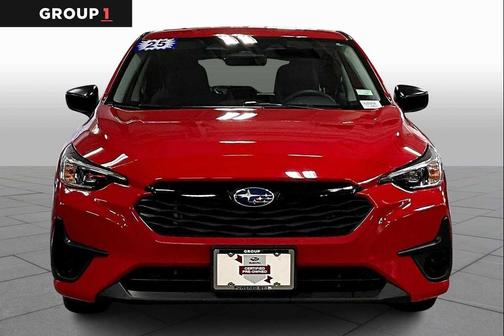 Pure Red 2025 Subaru Impreza Base