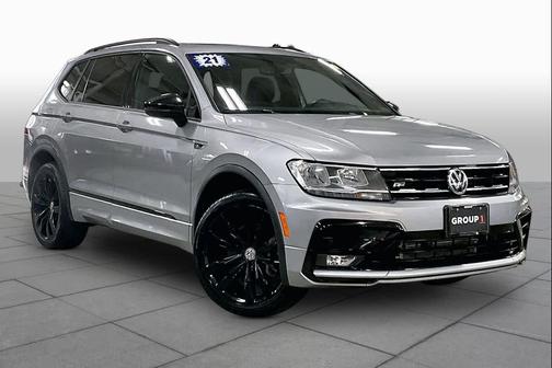 Pyrite Silver Metallic 2021 Volkswagen Tiguan 2.0T SE R-Line Black 4MOTION