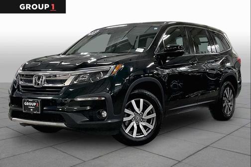 Black Forest Pearl 2020 Honda Pilot AWD EX-L