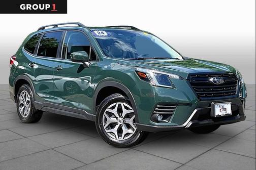 Cascade Green Silica 2024 Subaru Forester Premium