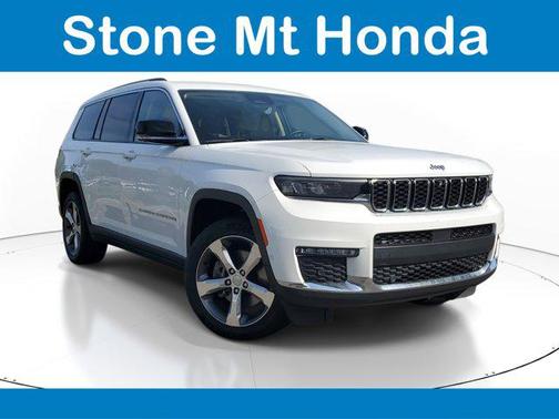 Bright White Clearcoat 2021 Jeep Grand Cherokee L Limited
