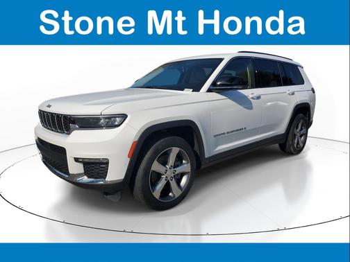 Bright White Clearcoat 2021 Jeep Grand Cherokee L Limited
