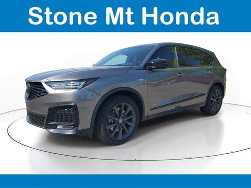 Liquid Carbon Metallic 2025 Acura MDX w/A-Spec Package