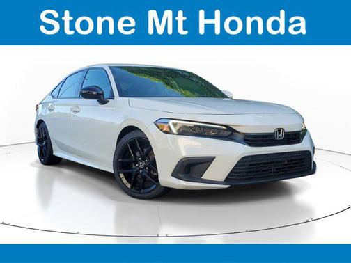 Platinum White Pearl 2023 Honda Civic Sport