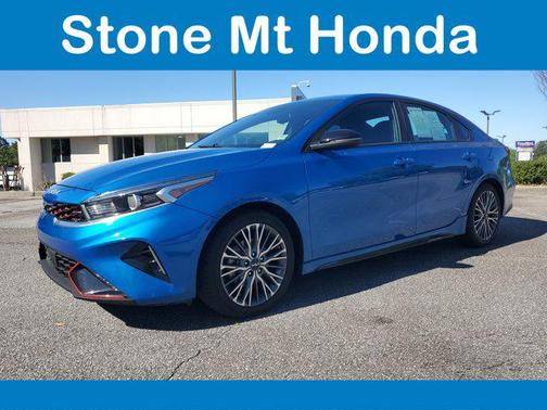 Sporty Blue 2023 Kia Forte GT-Line