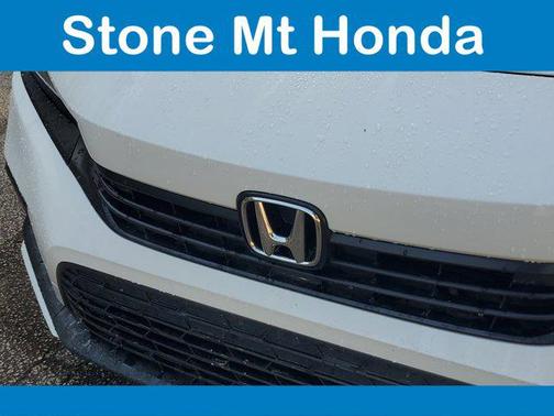 Platinum White Pearl 2024 Honda Civic Sport