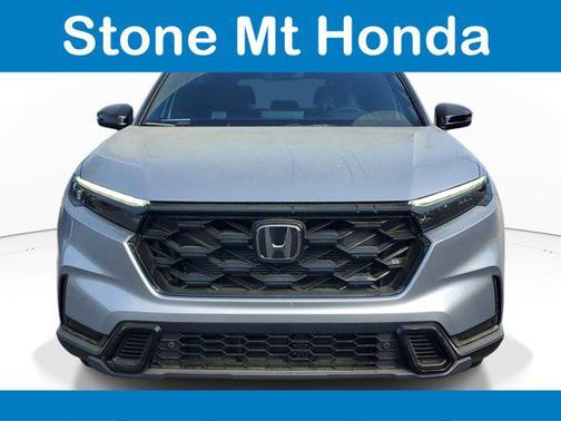 Solar Silver Metallic 2026 Honda CR-V Hybrid Sport-L FWD